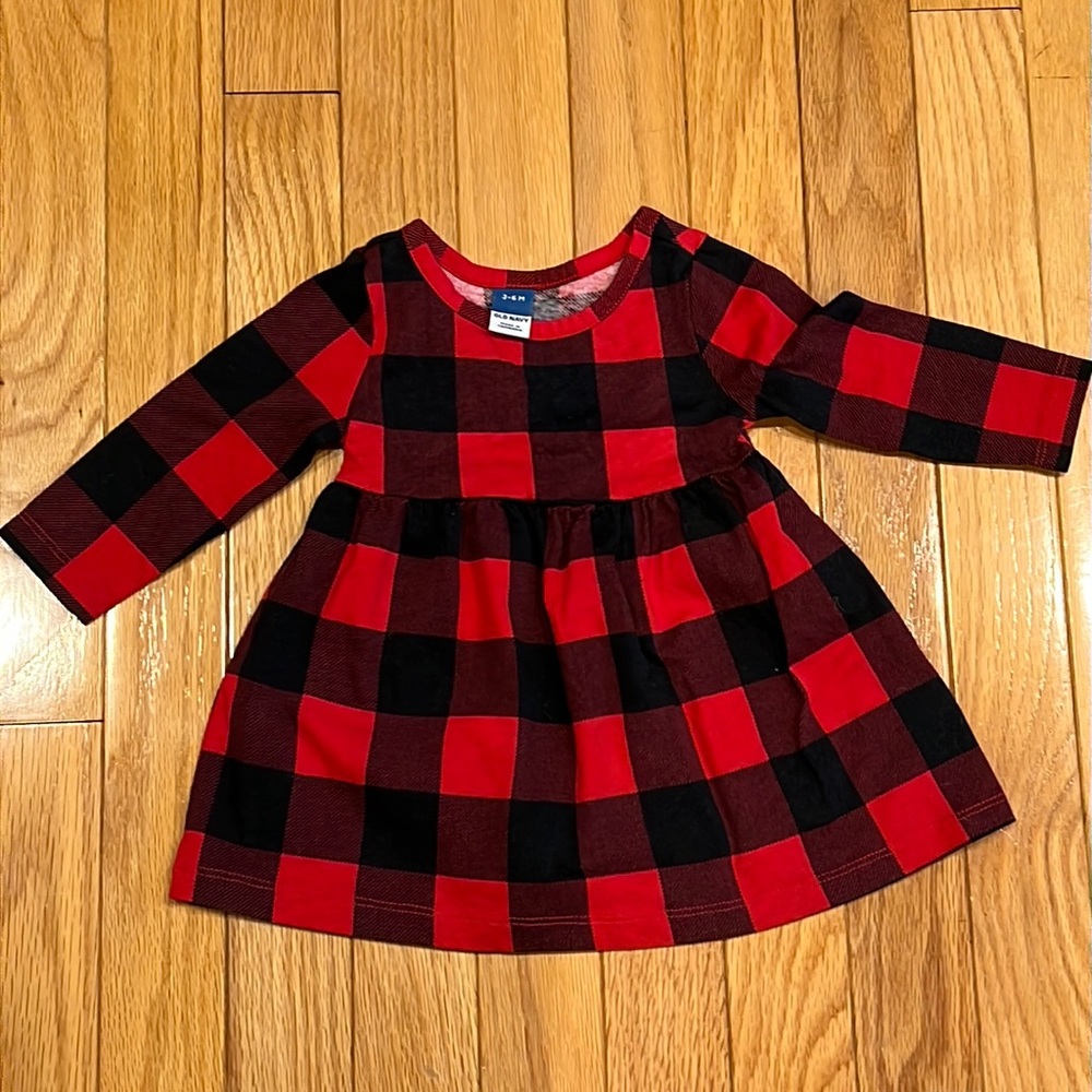 Old Navy Baby Plaid Shirt Dress